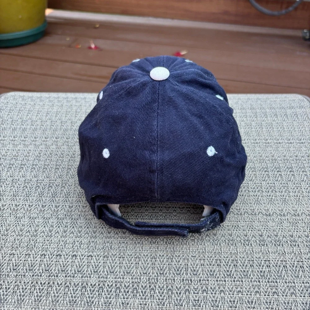 Dallas Cowboys Hat Mens OSFM Navy Blue Good Condition Embroidered Adjustable Cap